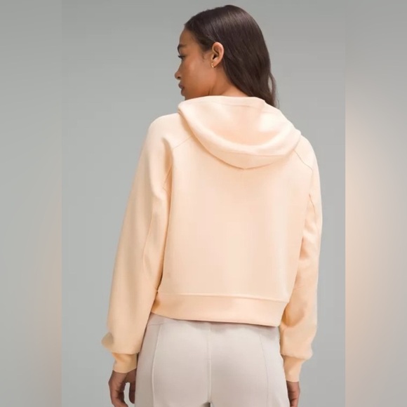 NWT Lululemon‎ Softstreme Hoodie Peach Bellini Size 14 - Picture 2 of 13